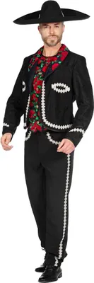 Zdjęcie produktu dla Kostium mariachi dla mężczyzn Rozmiar: S