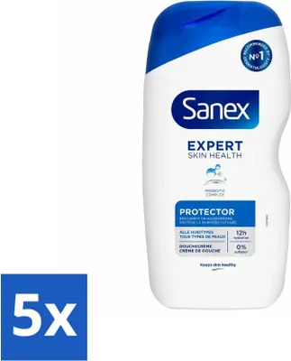 Obrázok produktu pre Sanex sprchový krém Expert na ochranu pokožky 400 ml – výhodné balenie – 5 kusov