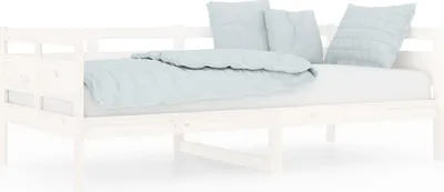 Obrázok produktu pre vidaXL Denná posteľ Biela masívna borovica 90x190 cm