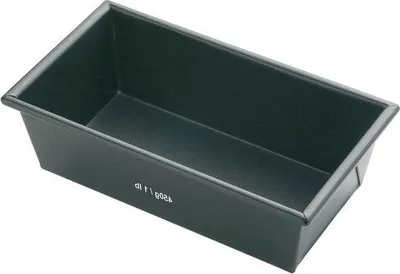 Produktbild von Backform Antihaftbeschichtung 15x9x7cm Grau Edelstahl