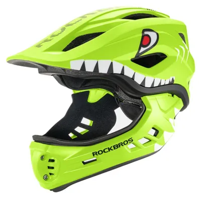 Image de Casque enfant Rockbros TT-32004 Shark 54-58 vert