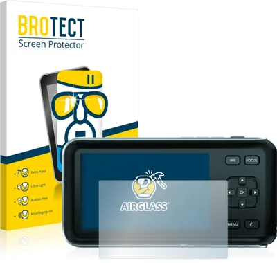 Produktbild von BROTECT Schutzglas für Blackmagic Pocket Cinema Camera Schutzfolie Panzer Folie Glas Display Schutz klar