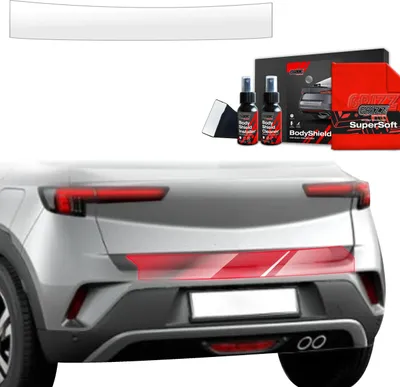 Obrázok produktu pre Ochranná fólia Grizz Protector na zadný nárazník – Opel Mokka (2021–2025)