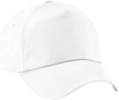 Immagine prodotto di Berretto da baseball unisex a 5 pannelli Beechfield Original RW201 (taglia unica) (bianco)