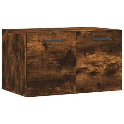 Obrázok produktu pre vidaXL Nástenná skrinka Smoked Oak 60x36,5x35 cm odvodený výrobok z dreva
