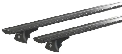 Immagine prodotto di NORDRIVE N15101 Silenzio Black Evos IA Barre portatutto da tetto in gomma e alluminio