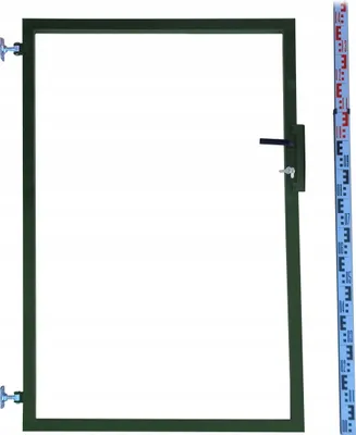 Obrázok produktu pre RAMKA bránka pre stĺpiky a panely, 140 cm, zelená RAL6005 | RAMA stĺpiky