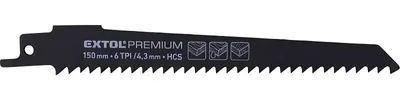 Produktbild von EXTOL PREMIUM Sägeblätter, 3 Stück, 150 x 19 x 1,2 mm, HCS
