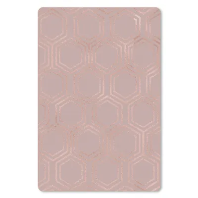 Produktbild von MuchoWow® Mauspad Mousepad Luxe - Muster - Roségold 18x27 cm - Mousepads - Maus Mat - Pad - Mausunterlage