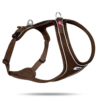 Produktbild von Curli Belka Comfort Geschirr Braun XS