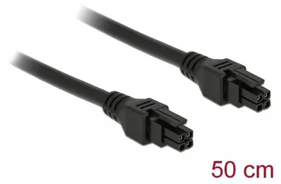 Image de DELOCK MicroFit 3.0 Cable 4Pin St > St 0.50m