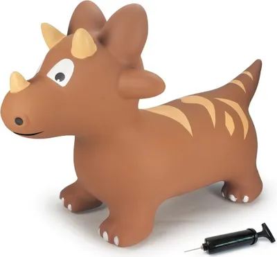 Obrázok produktu pre Skákacie zvieratko Dino s pumpičkou