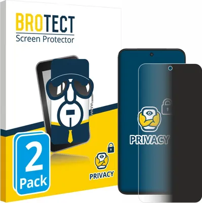 Produktbild von 2x BROTECT Sichtschutzfolie für TCL NXTPAPER 60 Ultra Anti-Spy Privacy Sichtschutz Blickschutz Folie Blaulicht-Schutz