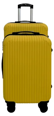 Produktbild von Hartschalenkoffer Set mit 2 Trolleys in Gelb
