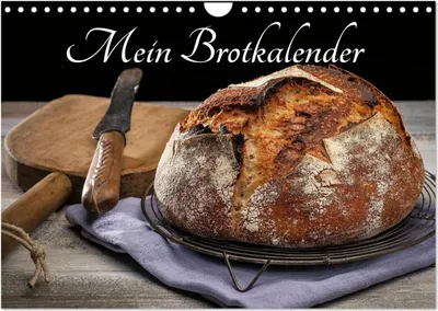 Produktbild von Mein Brotkalender (Wandkalender 2025 DIN A4 quer), CALVENDO Monatskalender