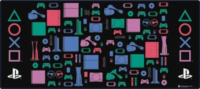 Image de Symboles Playstation - Tapis de souris de jeu Sous-mains