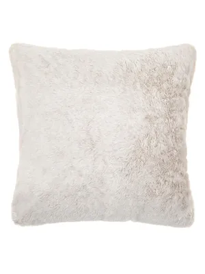 Produktbild von Dekorativer Kissenbezug Weich Fluffig Hase Bär Hellbeige 45X45