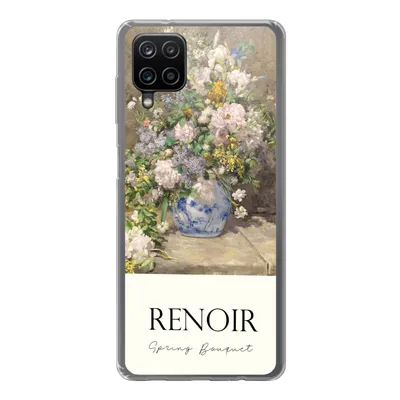 Produktbild von MuchoWow® Handyhülle Schutzhülle Hülle für Samsung Galaxy A12 Kunst - Blumen - Alte Meister Silikon Softcase Handy Hülle - Bild