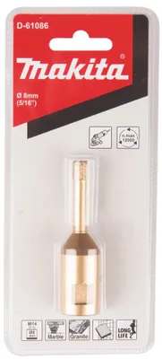 Zdjęcie produktu dla Wiertło diamentowe Makita 8 mm M14 D-61086