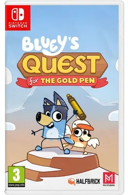 Produktbild von PM Studios Bluey's Quest for the Gold Pen, Nintendo Switch, RP (Rating Pending)