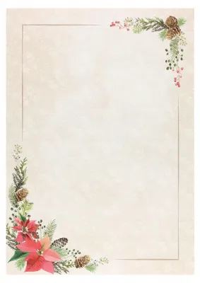 Produktbild von Galeria Papieru Weihnachten Dekorpapier A4 100g 50 Bögen