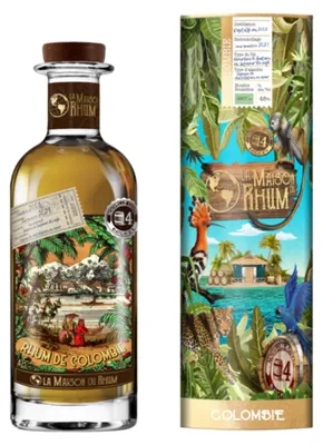 Produktbild von Rhum de Colombie Batch Nr 4 La Maison du Rhum Farbe Mahagoni 700ml