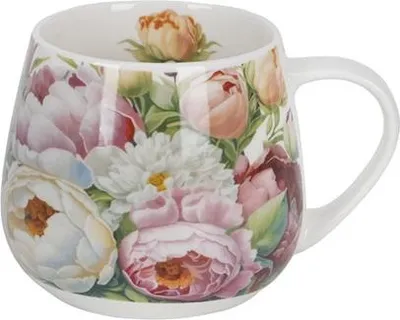 Image de Tasse en porcelaine Pivoines