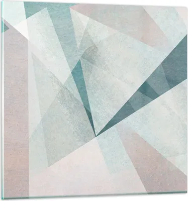 Produktbild von Bilder auf glas - Abstraktion modern - 30x30cm - Glasbilder - Wandbilder - Kunstdruck - zum Aufhängen bereit - Wanddekoration aus Glas - Glas Bilder - Wandbild auf Glas - Einteilig - GAC30x30-3947
