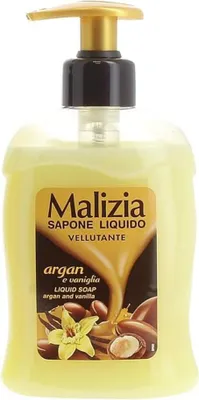 Obrázok produktu pre Malizia 8003510005864, Pokoka, Tekut mydlo, Zmkovadlo, Hned, Vanilka, 300 ml