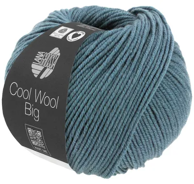 Produktbild von Lana Grossa - Cool Wool Big Melange 1633 taubenblau meliert