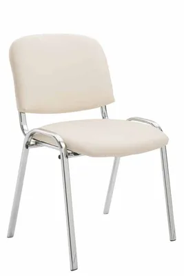 Immagine prodotto di Sedia visitatore Ken C in Pelle finta crema