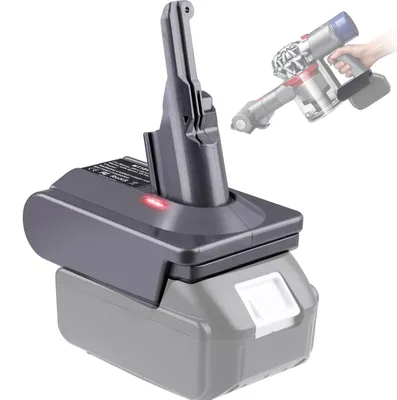Adapter für Dys-on V8, Makita 18V Akku auf V8 Staubsauger
