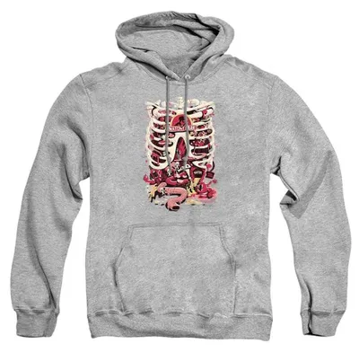 Obrázok produktu pre Mikina s kapucňou Rick and Morty – "Anatomy Park" – uni, pre pánov/dámy, model TV40591 (XXL) (športový, svetlohnedý odtieň)