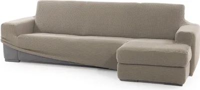 Produktbild von SOFASKINS® Super Stretch Chaise Longue Bezug, Sofabezug de mit Armlehne Kurz Rechts, Sofabezug de Sofabezug Atmungsaktiv, Komfortabel und Langlebig, Kompatible Sofa Abmessungen (210-340 cm), Farbe