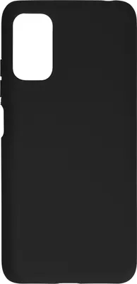 Produktbild von Avizar, Silikon-Handyhülle (Soft Touch) für Xiaomi Redmi Note 10 5G / Poco M3 Pro, Schwarz