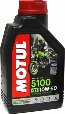 Produktbild von MOTUL 5100 4T Motorenöl - 10W50 1 l