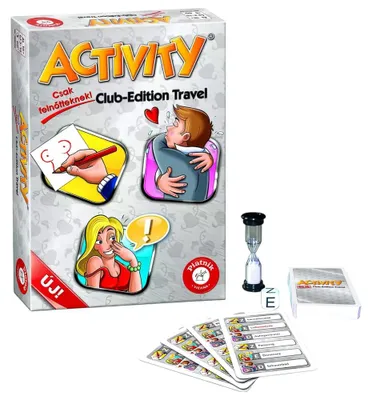 Obrázek produktu pro Piatnik Activity Club Edition Travel – společenská hra pro dospělé