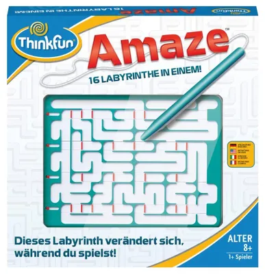 Produktbild von Amaze Logikspiel ab 8 Jahre Denkspiel für Jungen und Mädchen