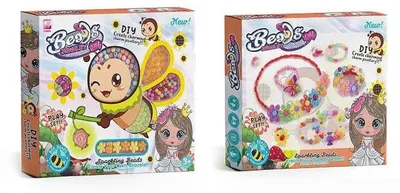 Produktbild von Perlenset zum Basteln – Vielfältige Formen und Designs zufällig ausgewählt