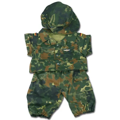 Obrázek produktu pro Plyšový oblek velký strakatý maskáčový