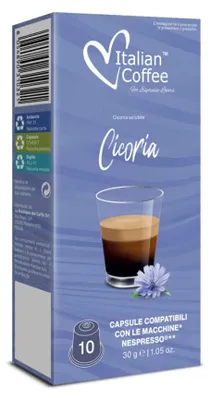 Obrázek produktu pro Cicoria (káva z čekanky) – kapsle do kávovaru Nespresso – 10 kusů
