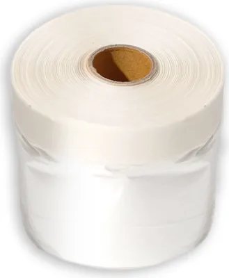 Produktbild von Kreppband 55 mm x 20 m + Abdeckfolie Malerkrepp Abklebeband Abdeckband Klebeband