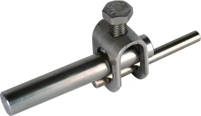 Immagine prodotto di DEHN Morsetto per barre, NIRO, Rd 8-10 mm, Rd 16 mm, 1 pz.
