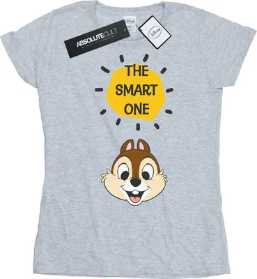 Produktbild von Disney - "Chip N Dale The Smart One" T-Shirt für Damen BI31992 (XXL) (Grau)