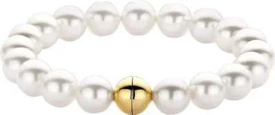 Produktbild von 23013YP Armband mit Muschelkernperlen vergoldet 23013YP Ti Sento Milano