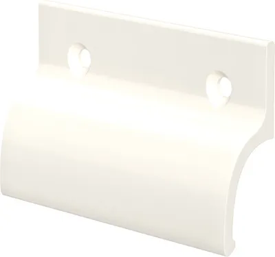 Produktbild von Aluminium Terrassentürgriff Balkontürgriff Ziehgriff Aluminiumgriff Türbeschlag Cremeweiß RAL9001