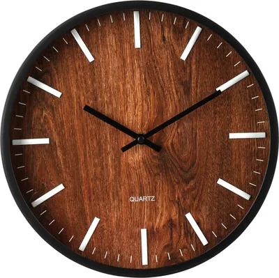 Obrázok produktu pre Klasické nástenné hodiny 29,5 cm - ideálne pre domácnosť a kanceláriu