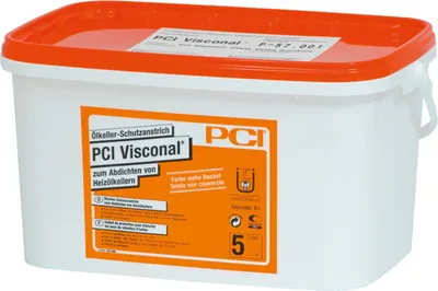Zdjęcie produktu dla PCI Visconal powłoka ochronna do piwnic olejowych czerwona 5,0 l