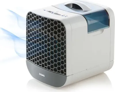 Obrázek produktu pro Osobní ventilátor DOMO DO154A, 6 W, 2 rychlosti, 16 x 21 x 21 cm, šedý, 44 dB