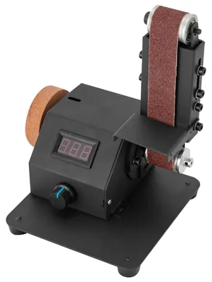 Image de Machine de ponçage à bande - Puissance : 350 W - 220 V - Électrique